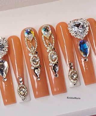 Luxurious Bling Nails