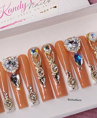 Luxurious Bling Nails