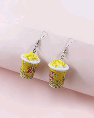 Popcorn Bucket Earrings