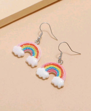 Rainbow Drop Earrings