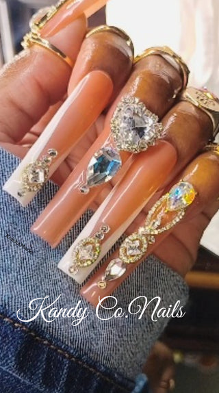 Luxurious Bling Nails