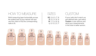 AB Rhinestone Bling Press On Nails Set