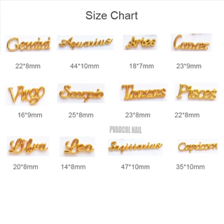 Zodiac Charms
