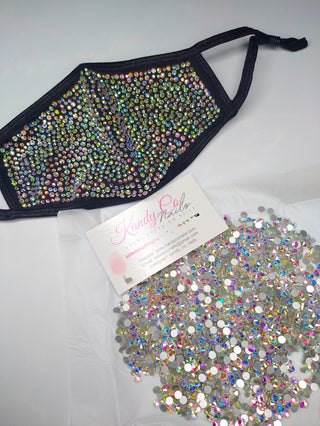 Rhinestone Bling Face Mask