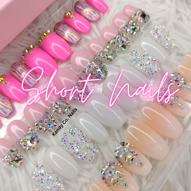 Summer Over the top Bling Nail Set