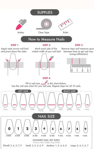 Acrylic Flower French Tip Nails